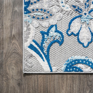 Gordes Paisley High-low Indoor/outdoor Area Rug